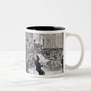 A Belfast Riot Two-Tone Coffee Mug