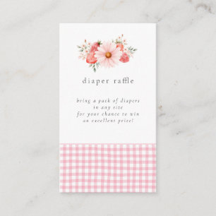 A Berry Sweet Baby Baby Shower Enclosure Card