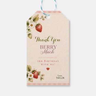 A Berry Sweet Birthday Gift Tags