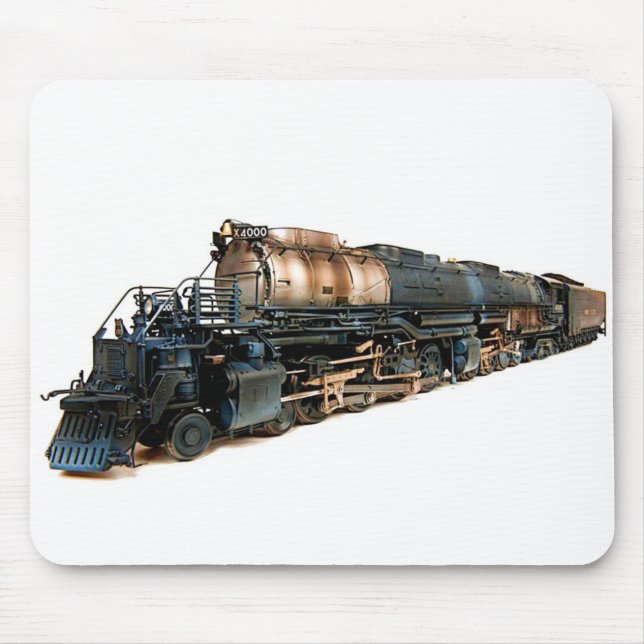 A Big Boy Steam Locomotive Mouse Pad (Front)