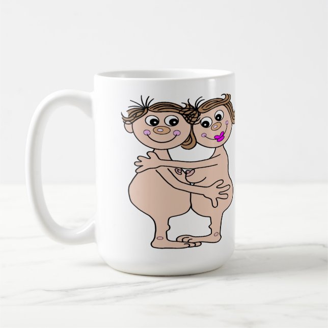 A Big Hug Mug Couple (Left)