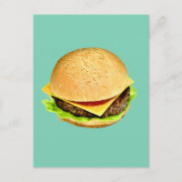 A Big Juicy Cheeseburger Photo