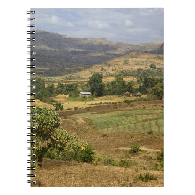 A big scenic view of a big rock mountain spiral notebook (Front)