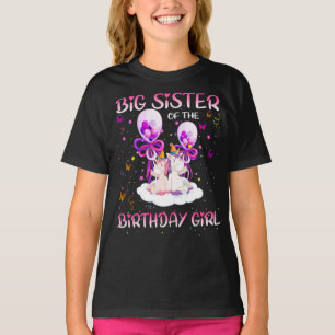 a big sister of the birthday Girl T-Shirt