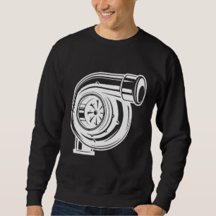 A big turbo for car  , perfect outfit for the ever sweatshirt