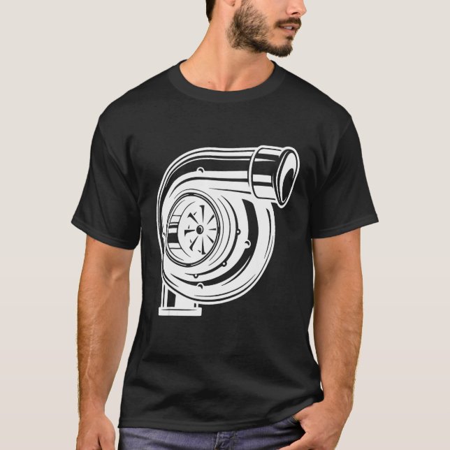 A big turbo for car  , perfect outfit for the ever T-Shirt (Front)