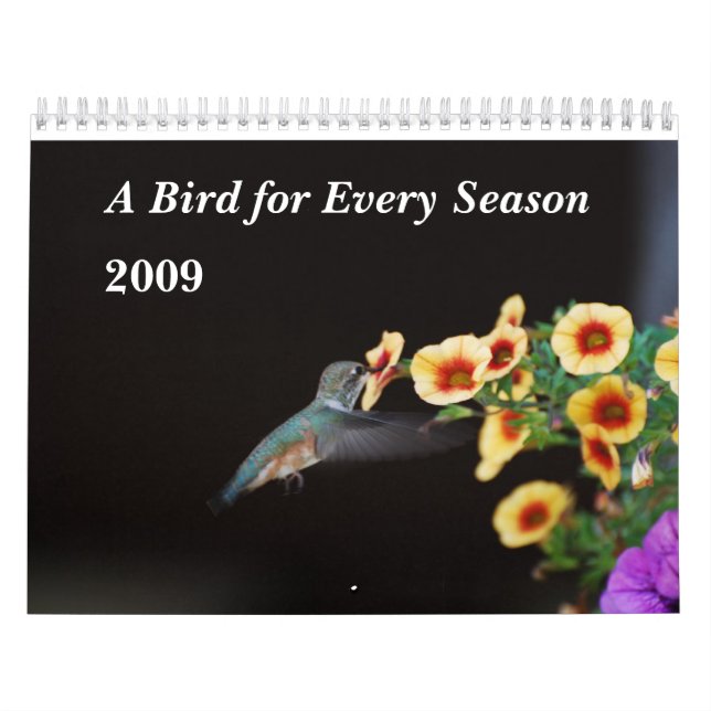 A Bird for Every Season Calendar (Cover)