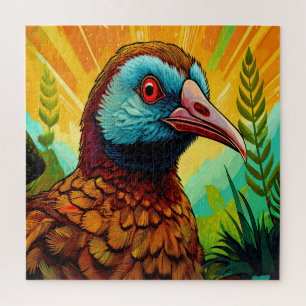 A bird illustration jigsaw puzzle