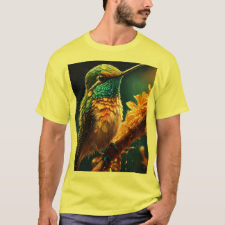 A bird in a tree, Alighting in the Wildwood T-Shirt