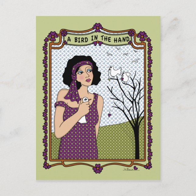 A Bird In The Hand_A_ Postcard (Front)