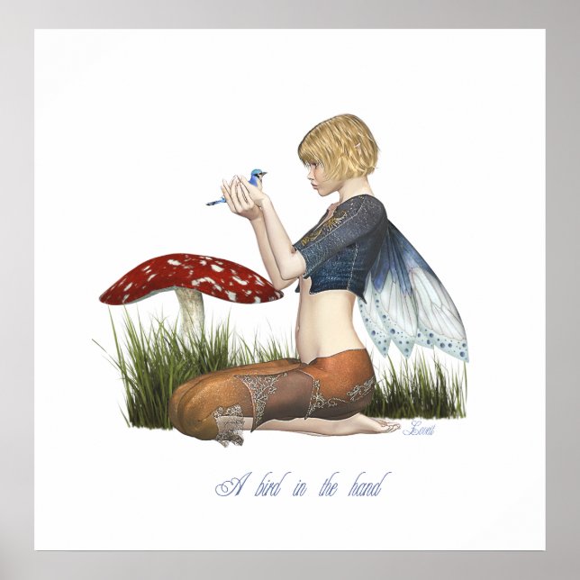 A bird in the hand poster (Front)