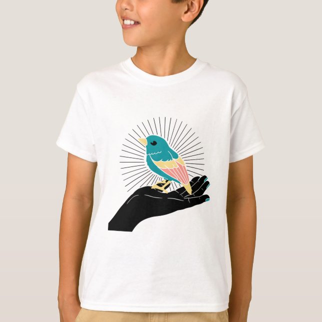 a bird in the hand T-Shirt (Front)