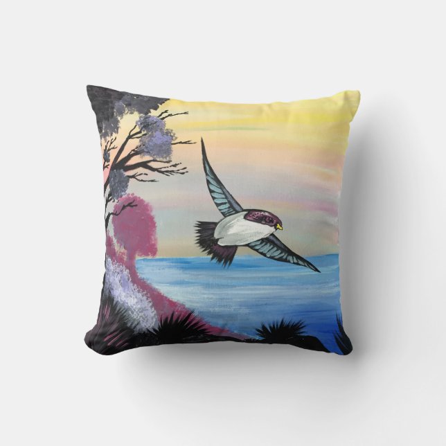 A Birds View   Cushion (Front)