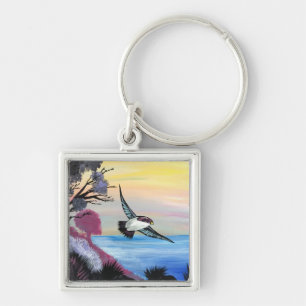 A Birds View Key Ring
