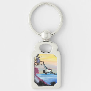 A Birds View Key Ring