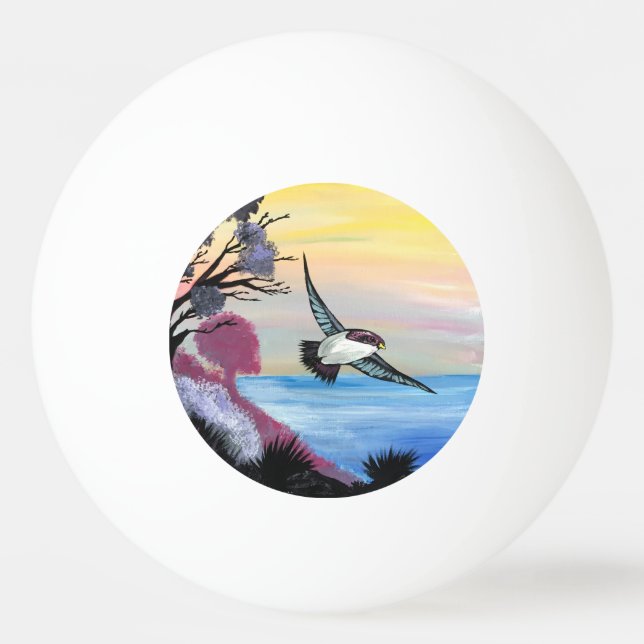 A Birds View Ping Pong Ball (Front)