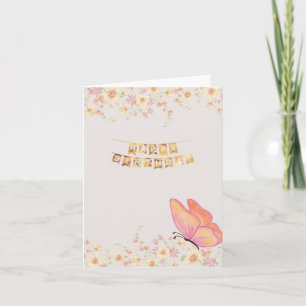 A birthday card to warm the heart of a love one