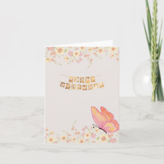 A birthday card to warm the heart of a love one
