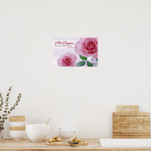 "A bit of fragrance" Inspirational Quote Poster