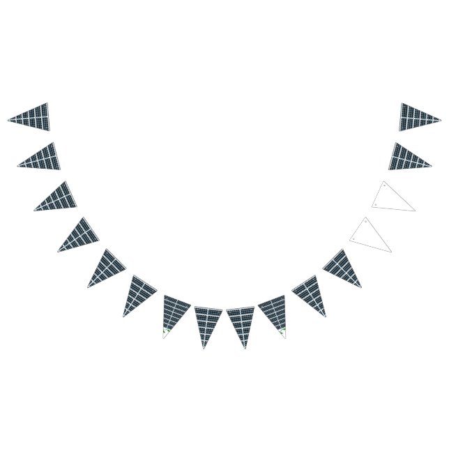a black and white chequered pattern with a white b bunting  (All)