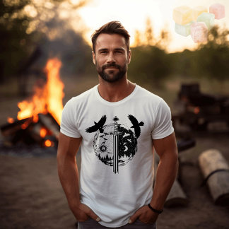 A Black and White, Night and Day design T-Shirt
