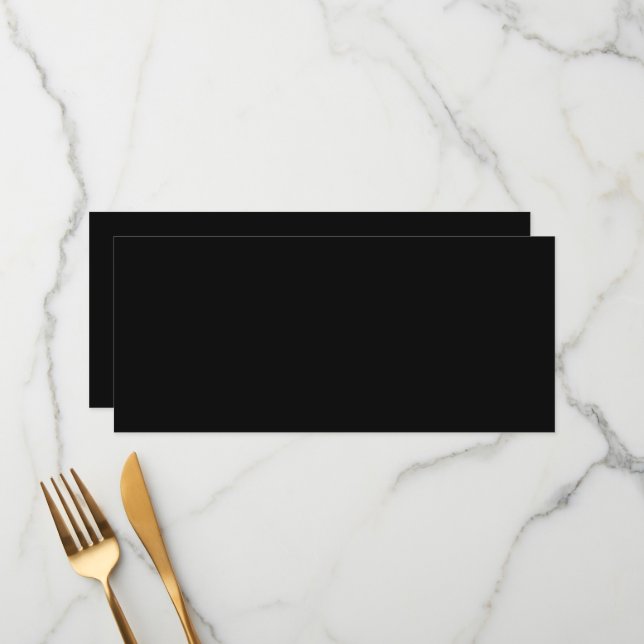 a black and white photo menu (Front/Back In Situ)