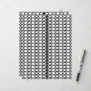 a black and white photo of a pattern