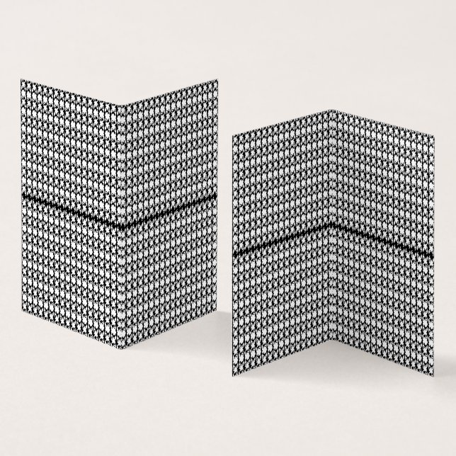 a black and white photo of a pattern (Inside and Outside)