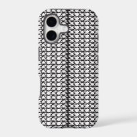 a black and white photo of a pattern