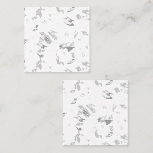 a black and white photo of a white background appointment card