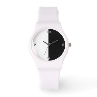 A BLACK AND WHITE THING watch