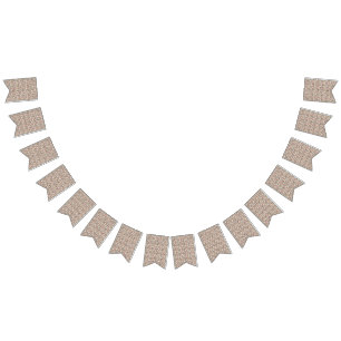 a black background with a red, green and blue patt bunting