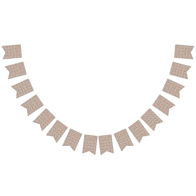 a black background with a red, green and blue patt bunting  (All)