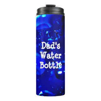 A Black & Blue Meteoric Galaxy of Water Thermal Tumbler