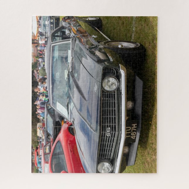 A black Series 1 Chevrolet Camaro Jigsaw Puzzle (Vertical)