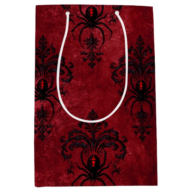 A Black Widow Series Design #11 Medium Gift Bag (Front)