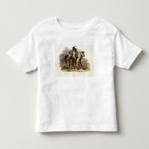 A Blackfoot Indian on Horseback, plate 19 from Vol Toddler T-Shirt