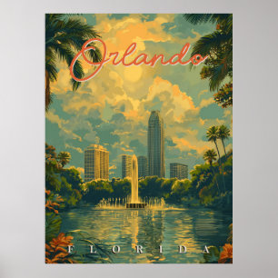 A Blast from the Past: Vintage Orlando Poster
