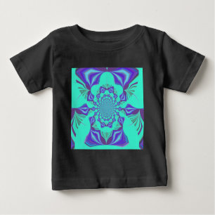 A Blend of Kaleidoscope and Mandala Art! Baby T-Shirt