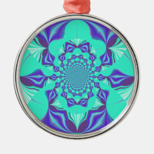 A Blend of Kaleidoscope and Mandala Art! Metal Tree Decoration