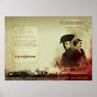 "A Bloodier Rose" - Cover Art Wall Poster