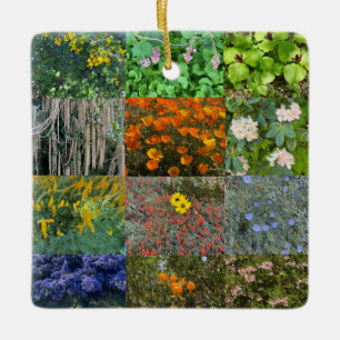A Blooming California: Colour Celebration 2021 Ceramic Ornament