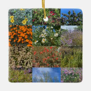 A Blooming California: Sunnyvale, 2022 Ceramic Ornament