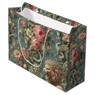 A Blooming Mythos – Mythical Victorian Design Large Gift Bag