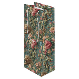 A Blooming Mythos – Mythical Victorian Design Wine Gift Bag