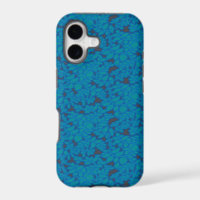 a blue and black background with a pattern