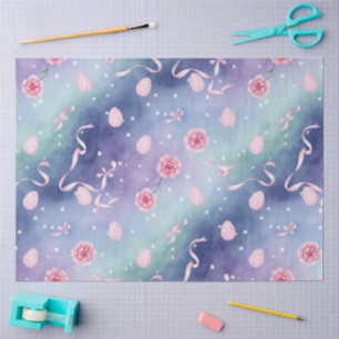A Blue and Pink Easter Series Design #5 Tissue Paper