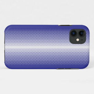 a blue and white striped background Case-Mate iPhone case