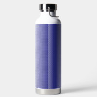 a blue and white striped background