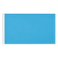 a blue background with a black and white cat
